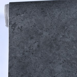 방염 대리석 콘크리트 인테리어필름 버블스톤 다크그레이(SMF748)
